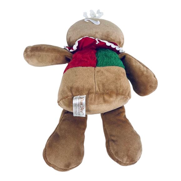 Dan Dee Gingerbread Man Plush 16" Stuffed Animal Holiday Collectors Choice Toy - Picture 3 of 6